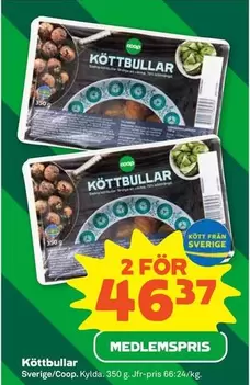 Coop - Köttbullar