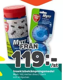 Myrr Insektsbekämpningsmedel