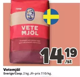 Coop - Vetemjöl