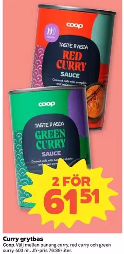 Coop - Curry grytbas