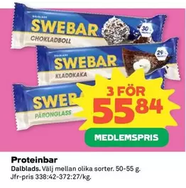 Dalblads - Proteinbar