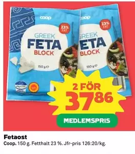 Coop - Fetaost
