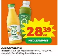 Innocent - Juice/smoothie