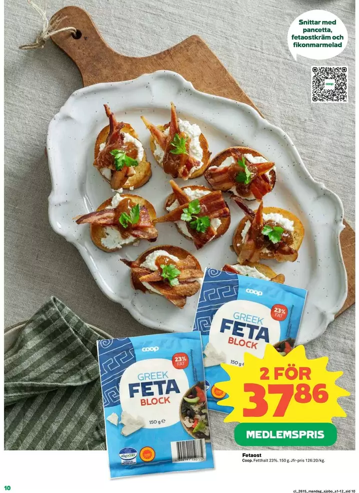 Coop - Grekisk fetaost