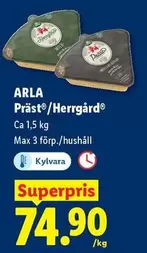 Arla - Präst/Herrgård