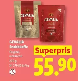 gevalia - Snabblkaffe