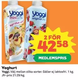 yoggi - Yoghurt