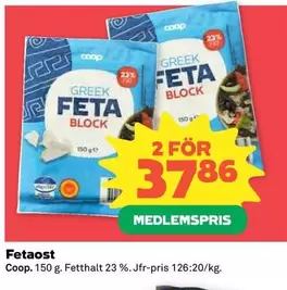 Coop - Fetaost