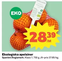 Änglamark - Ekologiska apelsiner