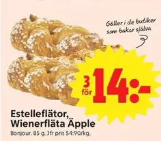 Bonjour - Estelleflätor, Wienerfläta Apple