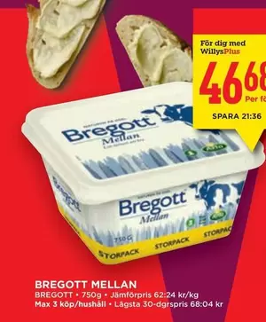 Bregott - Mellan
