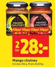 Mango chutney