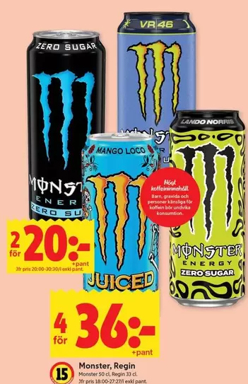 Monster -  Energy Drink