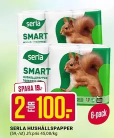 Serla - HUSHÅLLSPAPPER