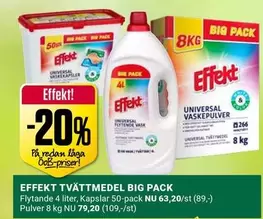TVÄTTMEDEL BIG PACK