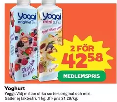 yoggi - Yoghurt