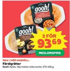 Gooh - Färdigrätter