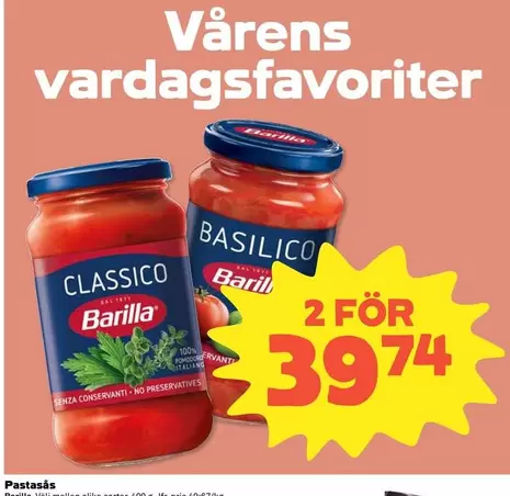 Barilla - Pastasås