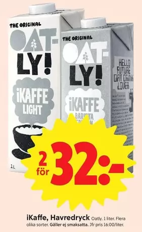Oatly - iKaffe