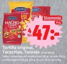 Santa Maria - Nachos Chips, Tortilla Original