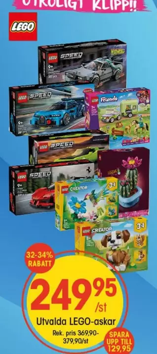 LEGO - Utvalda -askar