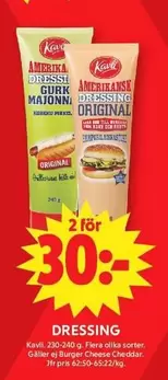 kavli - Amerikansk Dressing