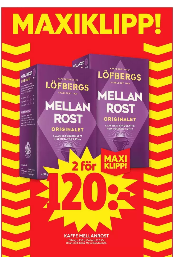 LEGO - KAFFE MELLANROST ORIGINALET