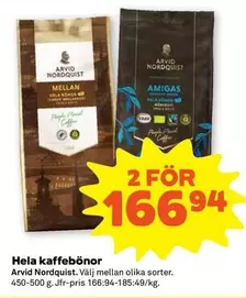 Arvid Nordquist - Hela kaffebönor