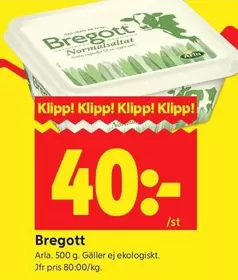 Bregott -  Normaltsaltat