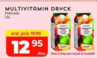 Eldorado - MULTIVITAMIN DRYCK