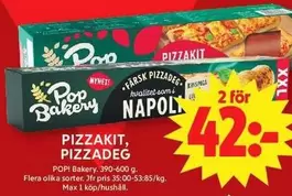 Pop bakery - PIZZAKIT, PIZZADEG