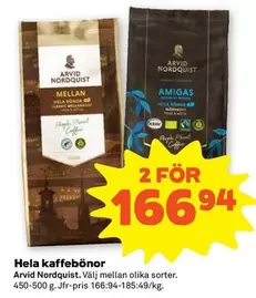 Arvid Nordquist - Hela kaffebönor