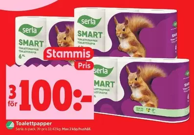 Serla - Toalettpapper