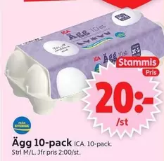 Ägg 10-pack