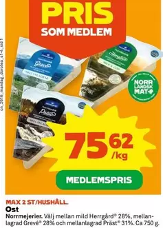 norrmejerier - Ost
