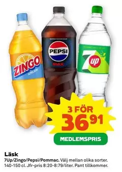 zingo - 7Up/Zingo/Pepsi/Pommac