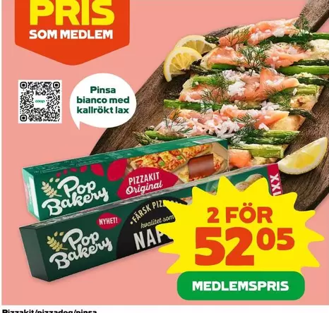 Pop bakery - Pizzakit Original