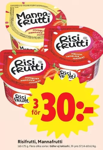 Risifrutti - , Mannafutti