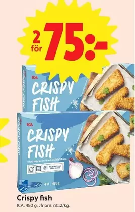 Crispy fish