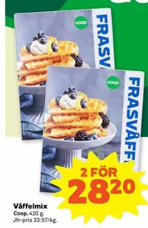 Coop - Våffelmix