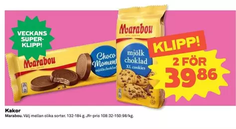 marabou - Kakor