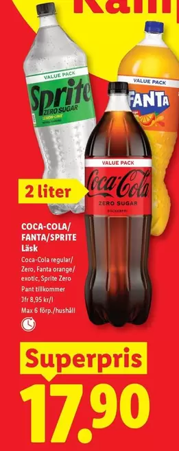 coca-cola - Coca-Cola/Fanta/Sprite
