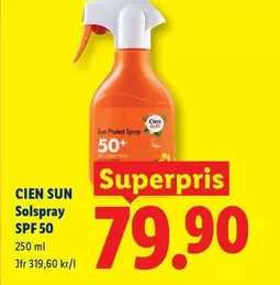 Cien - Solspray SPF 50