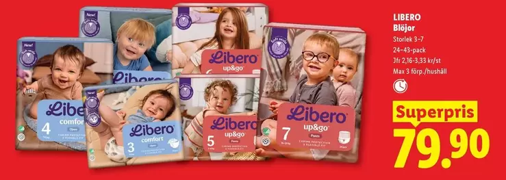 Libero - Blöjor