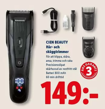 Cien - Hår- och skäggtrimmer