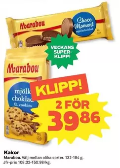 marabou - Kakor