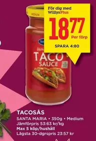 Santa Maria - TACO SAUCE