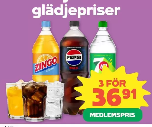 zingo - Zingo, Pepsi Max, 7UP