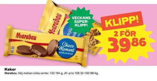 marabou - Choco Moment Kakor