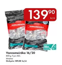 Vannameiräka 16/20